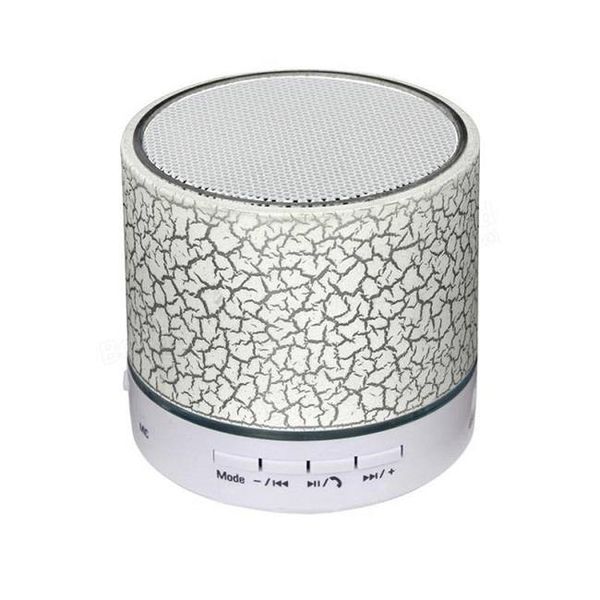 Mini Portable Bluetooth LED Speaker - White