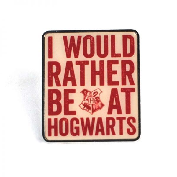 Harry Potter: Hogwarts Slogan Enamel Badge (Parallel Import)