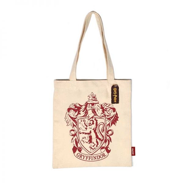 Harry Potter: Gryffindor Crest one colour Cotton Tote Bag (Parallel Import)