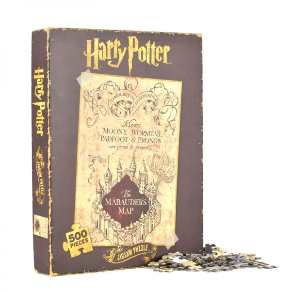Harry Potter: Marauders Map 500 Piece Jigsaw Puzzle (Parallel Import)