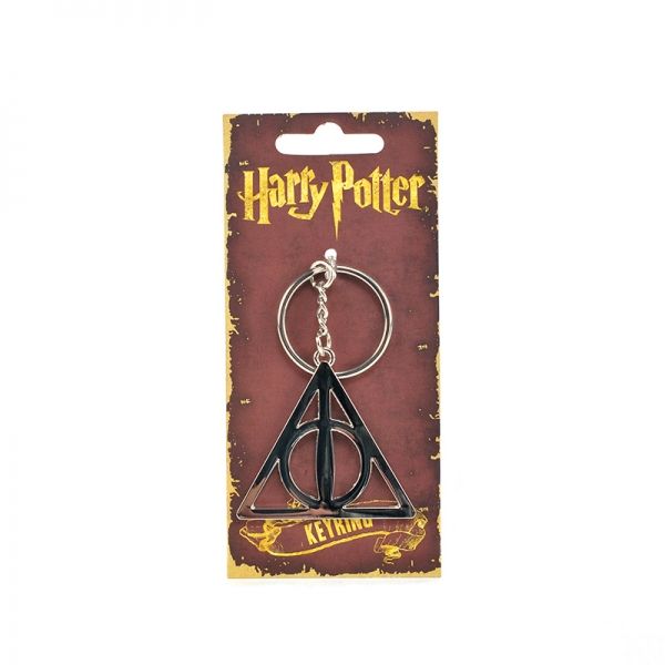 Harry Potter: Deathly Hallows Metal Keyring (Parallel Import)