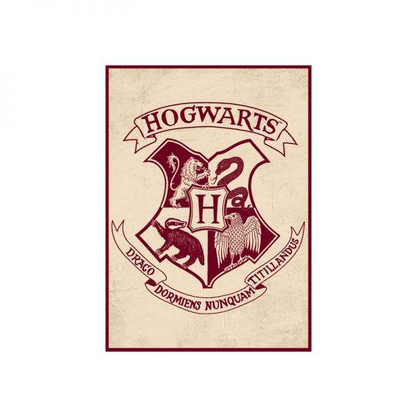 Harry Potter: Hogwarts Crest Metal Magnet (Parallel Import)