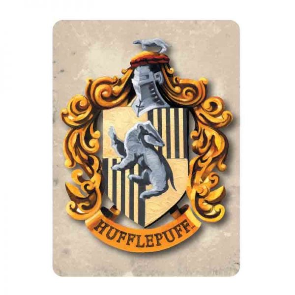 Harry Potter: Hufflepuff Metal Magnet (Parallel Import)