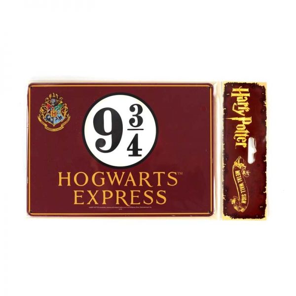 Harry Potter: Hogwarts Express Metal Wall Sign - A5 (Parallel Import)