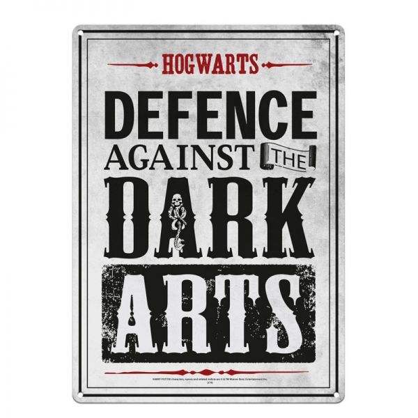 Harry Potter: Dark Arts Metal Wall Sign - A5 (Parallel Import)