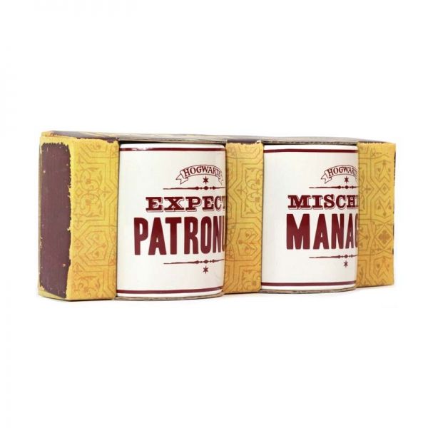 Harry Potter: Espresso Patronum Set of 2 Mini Mug Set (Parallel Import)