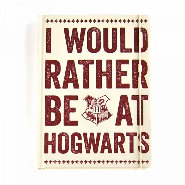 Harry Potter: Hogwarts Slogan Notebook A5 (Parallel Import)