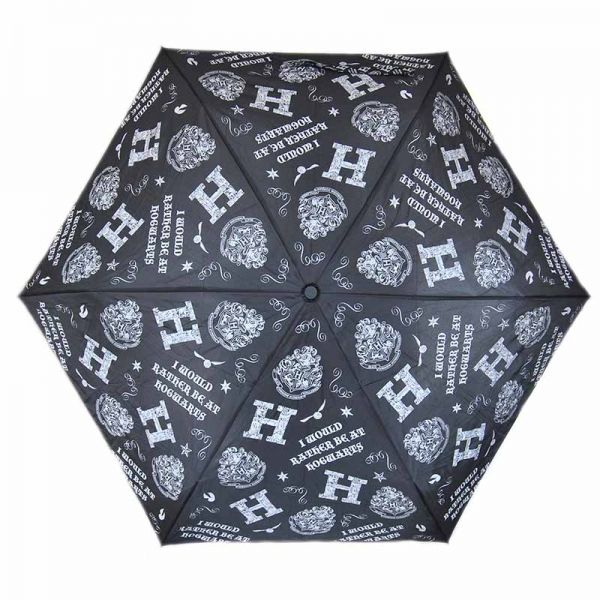 Harry Potter: Hogwarts Slogan Umbrella (Parallel Import)