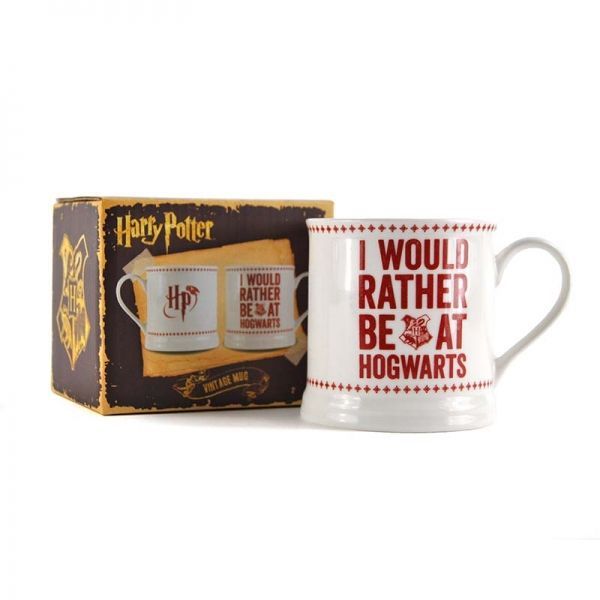 Harry Potter: Hogwarts Slogan Vintage Mug (Parallel Import)