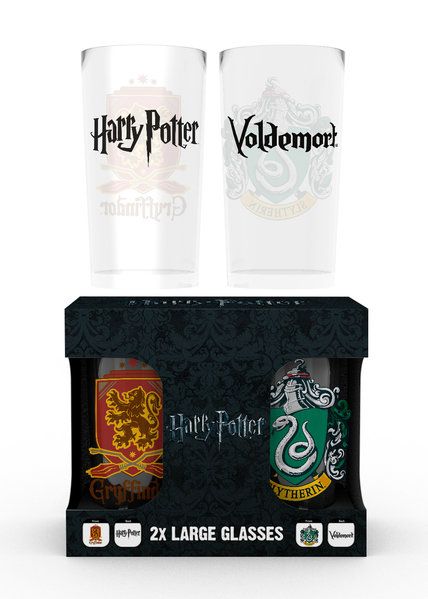 Harry Potter: Crests Glasses Set (Parallel Import)