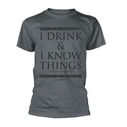 Game Of Thrones - I Drink &amp; I Know Things T-Shirt (Parallel Import)