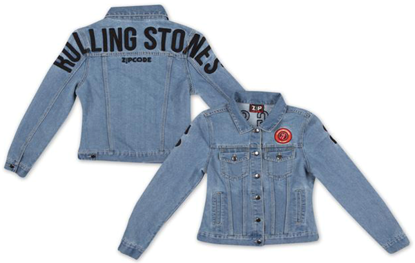 Rolling Stones: Arch Logo Denim Jacket (Parallel Import)