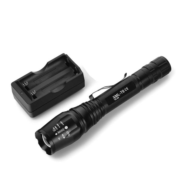XML-T6 6 Function LED Security Flashlight