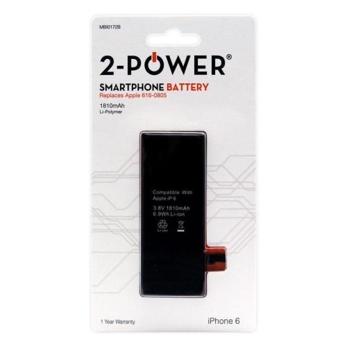 2-Power Battery for iPhone 6S