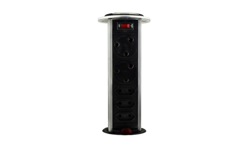Power Logic Powerdock MK1 Smart Plug - Anodised &amp; Black