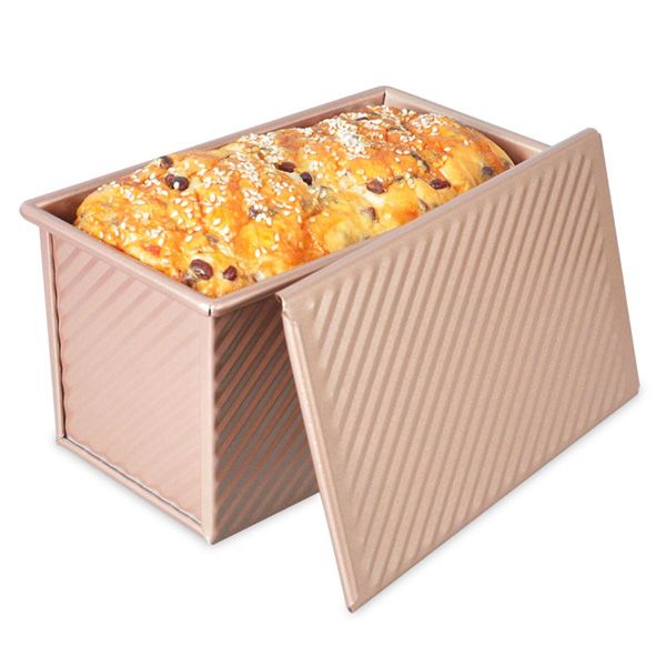 Nonstick Steel Loaf Pan with Cover