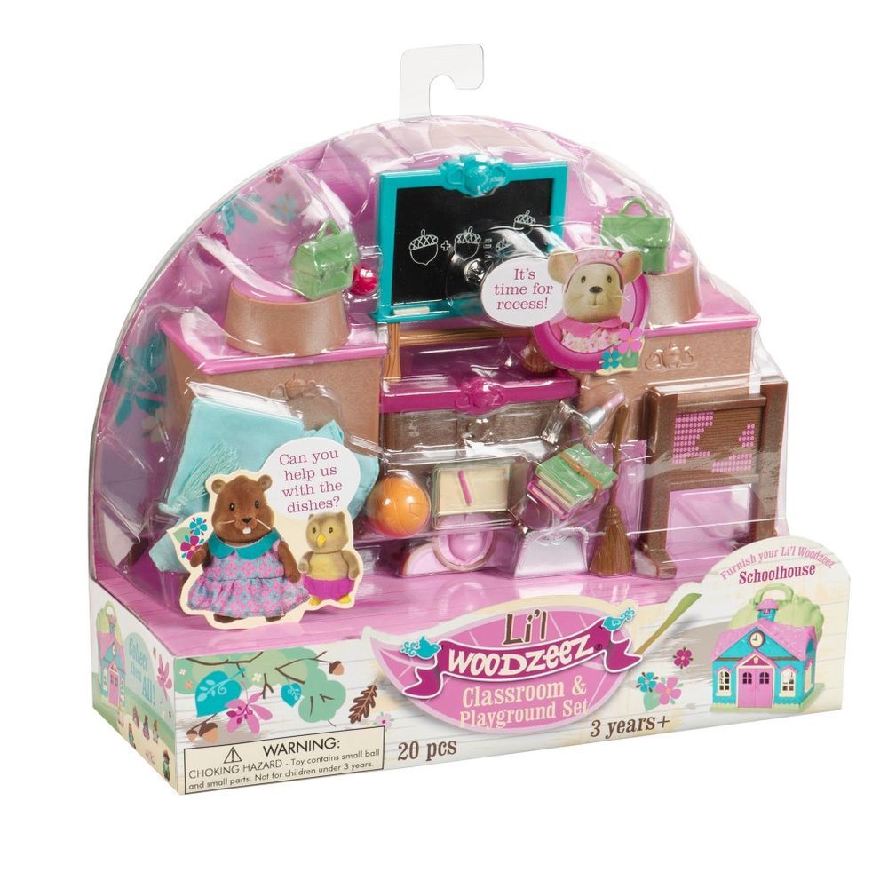 Li'l Woodzeez Classroom & Playground Set | Shop Today. Get it