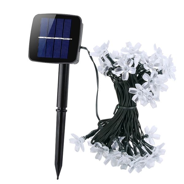LED Outdoor Solar Power Fairy Light - White