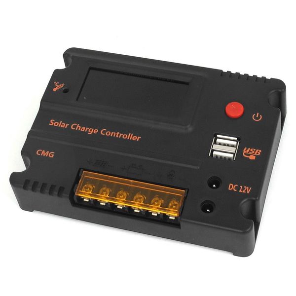 CMG-2420 PWM LCD Solar Charge Controller Control Switch