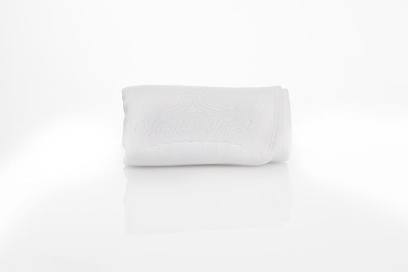 Wonder Towel Microfibre Small Gym Towel - White