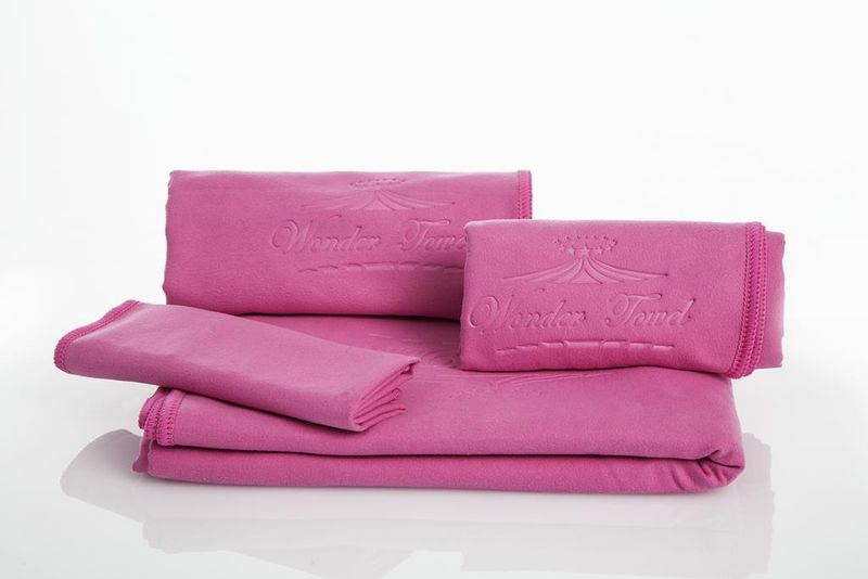 Wonder Towel Microfibre Bathroom Set - Cream