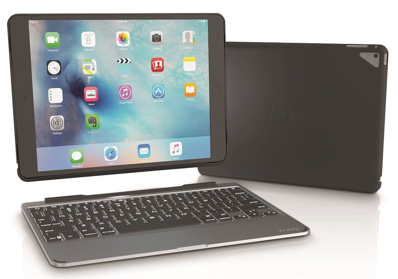 Zagg Slim Book Case with Keyboard for Apple iPad Pro 9.7"- Black