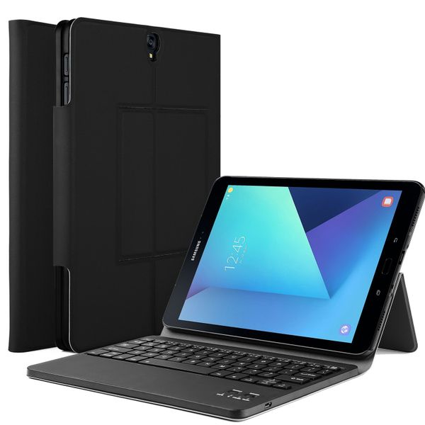Tuff-Luv Ivso Folio with Keyboard for Samsung Galaxy Tab S3 9.7" - Black