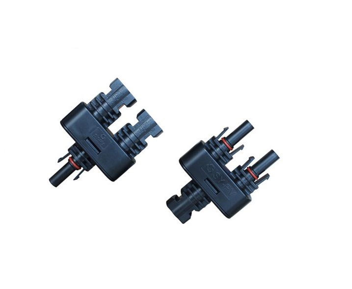 1 to 2 MC4 Solar Branch Panel Cable Connectors