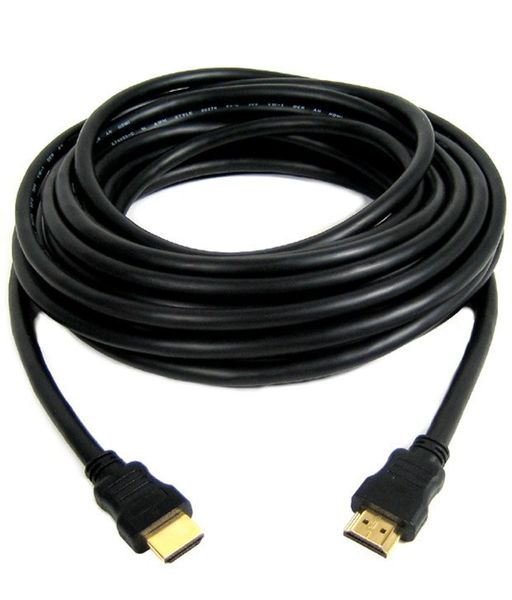 10m Male to Male HDMI Cable - Black