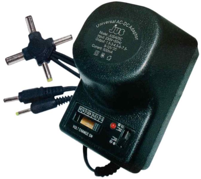 500mA Universal AC/DC Adaptor