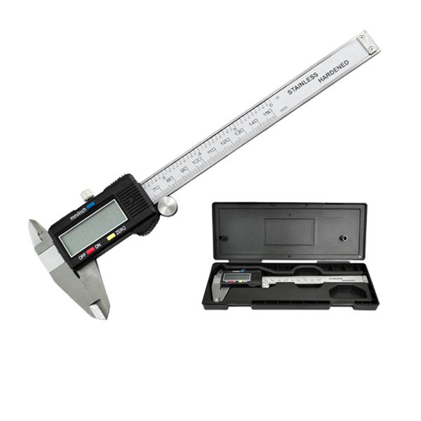 6" Digital Caliper Vernier Gauge Micrometer