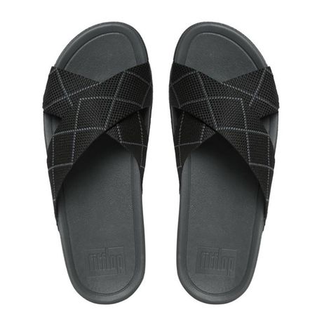 FitFlop Mens Surfer Dyno Slide Sandals 