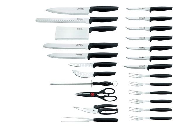 Royalty Line 24 Piece Stainless Steel Knife Set - RL-KS24B