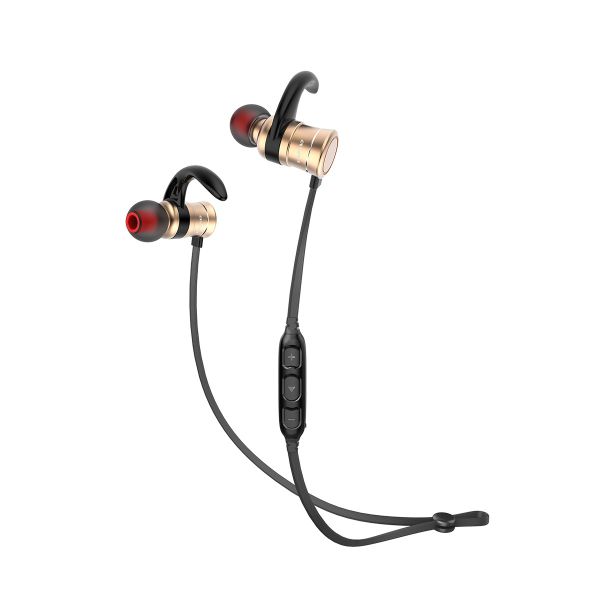 Awei AK5 Wireless Bluetooth Earphones - Gold
