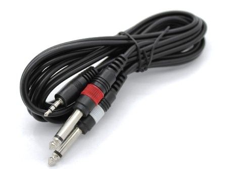  Stereo Male to 2 x  Mono 2m Male Cable | Buy Online in South  Africa 