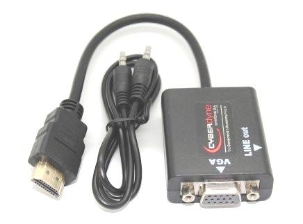 HDMI A Male to SVGA 15-Pin Female Convertor &amp; Audio Output