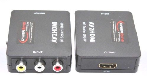 AV 3RCA Female to HDMI A Female Video &amp; Audio Convertor
