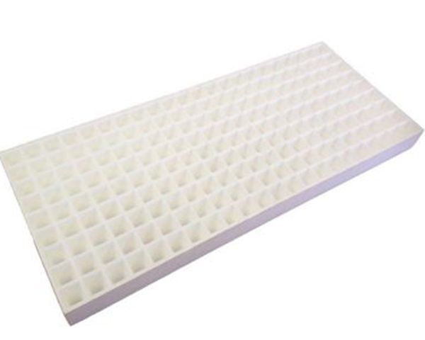 Polysterene Floating Seedling Trays (Set of 3) (200 square Holes)
