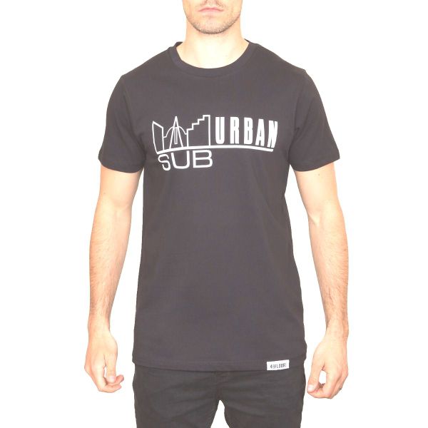 Defected 4 to The Floor Sub-Urban Records Mens T-Shirt - Black