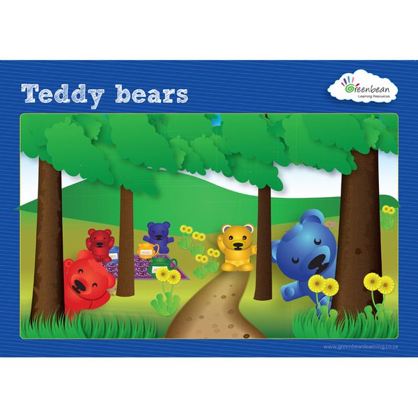 EDX Education Activity Cards Bear Counters