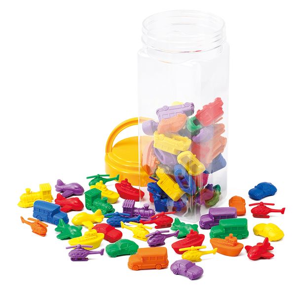 EDX Education Counters Transport - 72 Piece Jar