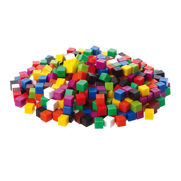 EDX Education 1cm Cubes - 1000 Piece Jar