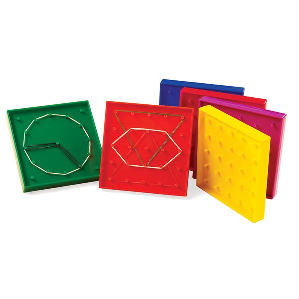 EDX Education Geoboards 12.5cm - 6 Piece