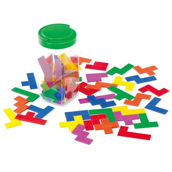EDX Education Pentominoes - 72 Piece Jar