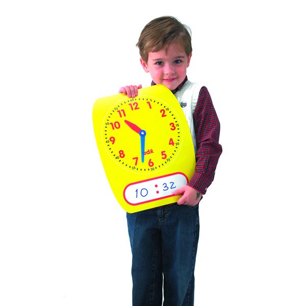 EDX Education Clock Write and Wipe Demo 12-Hour