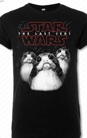 Star Wars: The Last Jedi Bird - Black T-Shirt (Parallel Import)