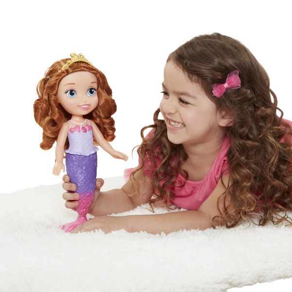 Disney Sofia The First Bath Mermaid Doll - 30cm