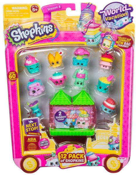 Shopkins 12 Pack S8 Asia - Blindbox