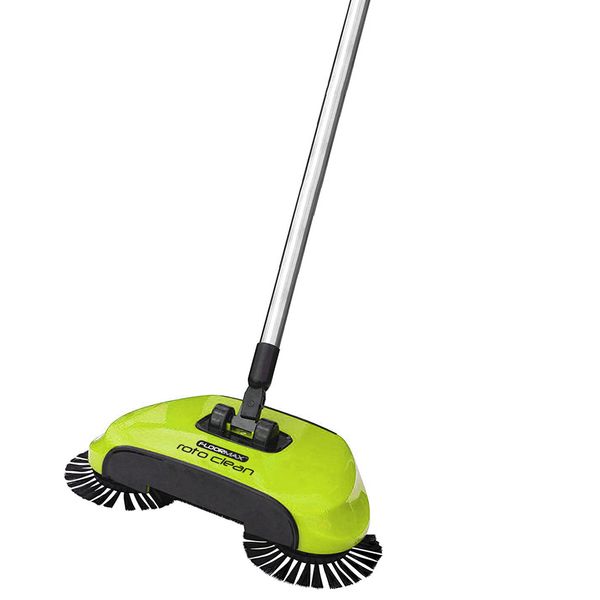 Floormax - Roto Clean Floor Sweeper - Green
