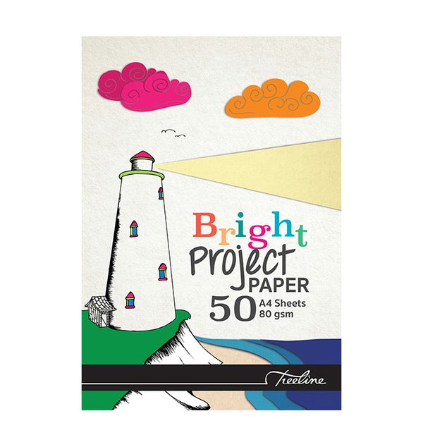 Treeline A4 Project Pads 80gsm Deep Tint - 50 Sheet